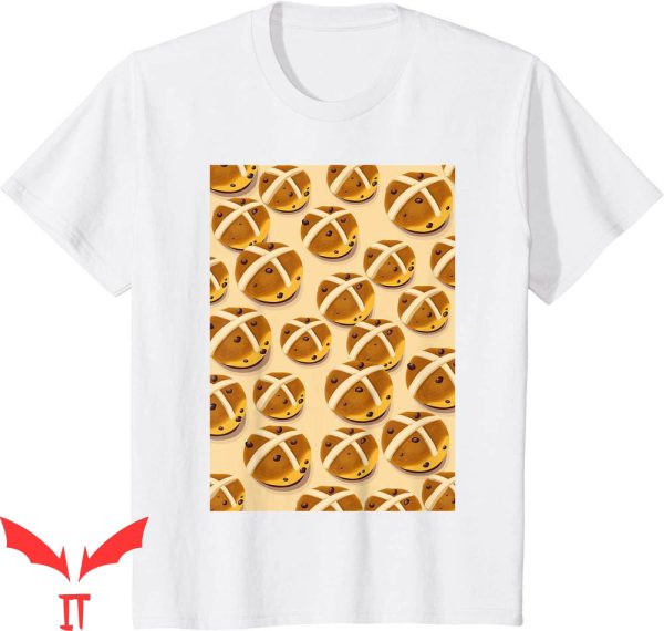 Hot Cross Buns T-Shirt Pattern Graphic Design Tee Shirt