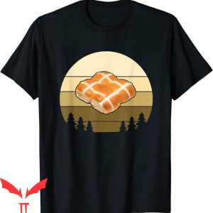 Hot Cross Buns T-Shirt Vintage Retro Food Lovers Tee Shirt
