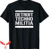 I Am The Militia T-Shirt Detroit Techno Militia Classic Logo