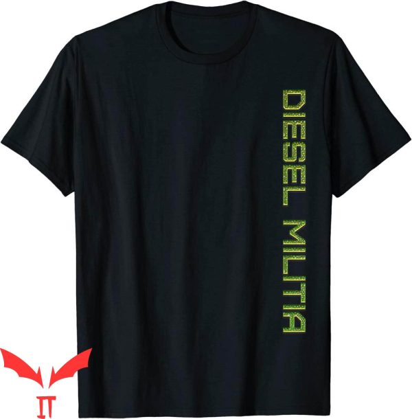 I Am The Militia T-Shirt Diesel Militia Pillar Tee Shirt