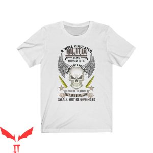 I Am The Militia T-Shirt Right To Keep And Bear Arms Tee