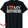 I Heart My BF T-Shirt I Love My Boyfriend  Funny Halloween