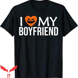 I Heart My BF T-Shirt I Love My Boyfriend  Funny Halloween
