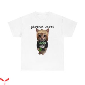 I Love Playboi Carti T-Shirt Playboi Carti Cat Shirt Merch