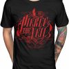Jason Derulo Pierce The Veil T-Shirt Red Logo Tee Shirt