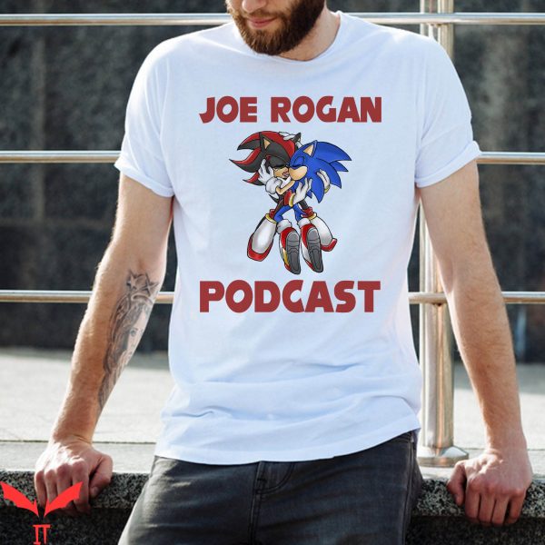 Joe Rogan Podcast Sonic T-Shirt Funny Joe Rogan Podcas Tee