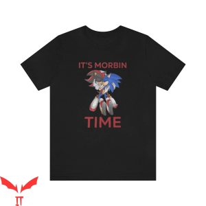 Joe Rogan Podcast Sonic T-Shirt It's Morbin Time Tee Shirt