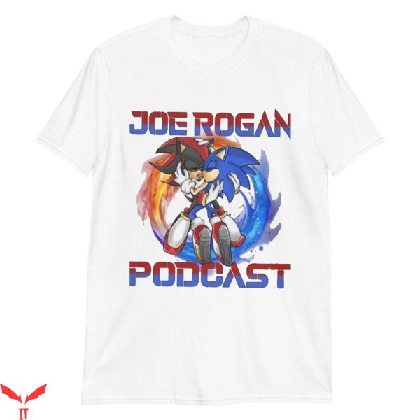 Joe Rogan Podcast Sonic T-Shirt Podcast Sonic Kiss Shadow