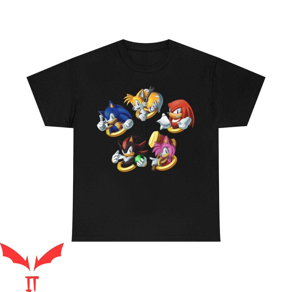 Joe Rogan Podcast Sonic T-Shirt Sonic And Friends Tee
