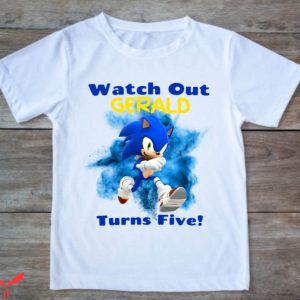 Joe Rogan Podcast Sonic T-Shirt Sonic Birthday Tee Shirt