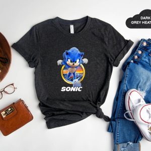 Joe Rogan Podcast Sonic T-Shirt Sonic Movie Character Shirt