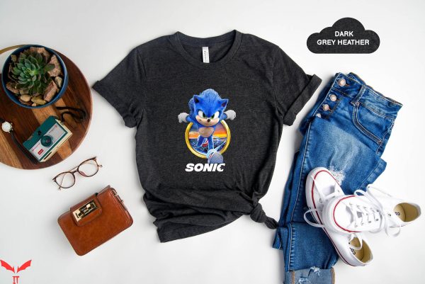 Joe Rogan Podcast Sonic T-Shirt Sonic Movie Character Shirt