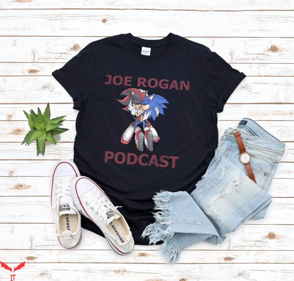 Joe Rogan Podcast Sonic T-Shirt Sonic Tee Graphic Design