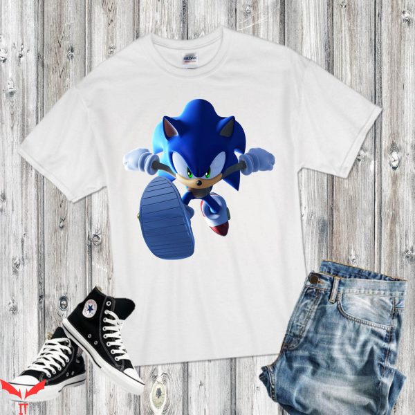 Joe Rogan Podcast Sonic T-Shirt Sonic The Hedgehog Vintage