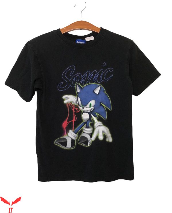 Joe Rogan Podcast Sonic T-Shirt The Hedgehog Sega Games Tee