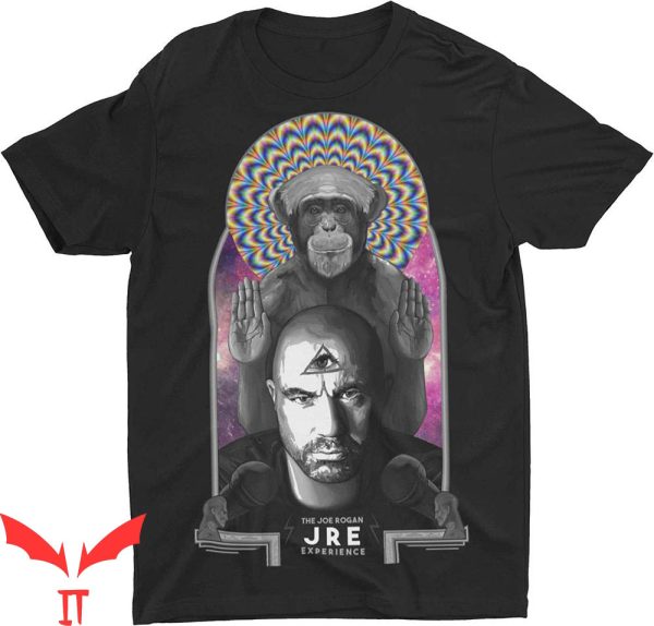 Joe Rogan Podcast T-Shirt JRE Podcast Psychedelic Monkey