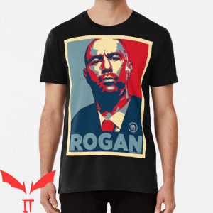 Joe Rogan Podcast T-Shirt JRP Funny Face Design Tee Shirt