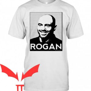 Joe Rogan Podcast T-Shirt JRP Smile Face Graphic Tee Shirt
