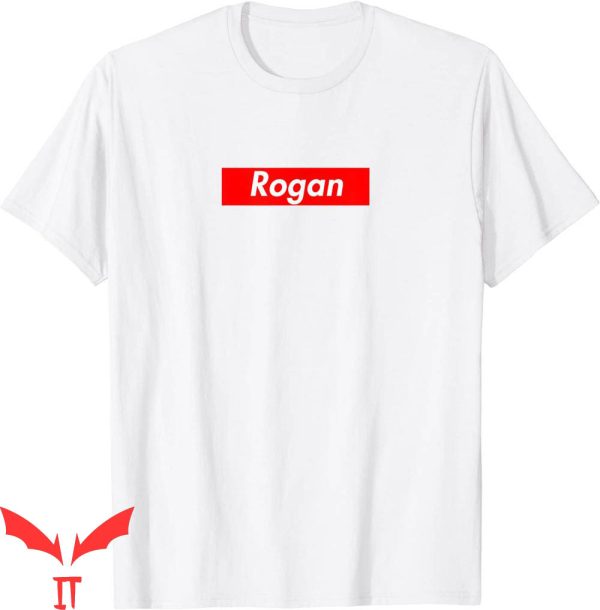 Joe Rogan Podcast T-Shirt Rogan Box Logo Classic Tee Shirt