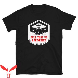 Joe Rogan Podcast T-Shirt UFO JRE Funny Design Tee Shirt