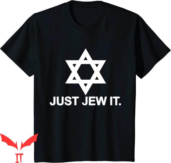 Just Jew It T-Shirt Funny Jewish Graphic Design Tee Shirt