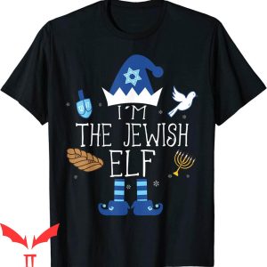 Just Jew It T-Shirt Happy Hanukkah Jewish Elf Family T-Shirt