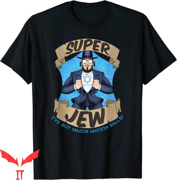 Just Jew It T-Shirt Super Jew Funny Rabbi Jewish Superhero