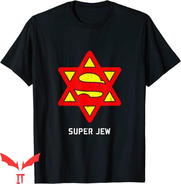 Just Jew It T-Shirt Super Jew Graphic Vintage Star David Tee