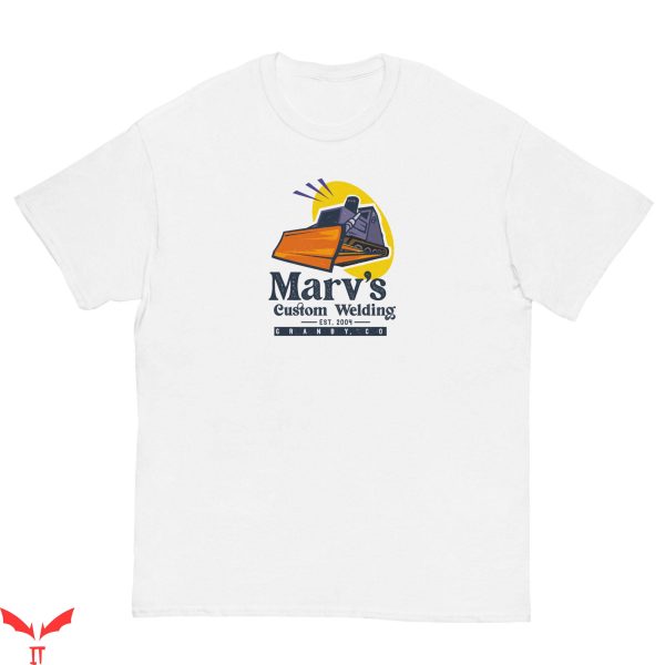 Killdozer T-Shirt Marv’s Custom Welding Cool Graphic Tee
