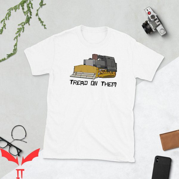 Killdozer T-Shirt Tread On Them Cool Graphic Trendy Shirt