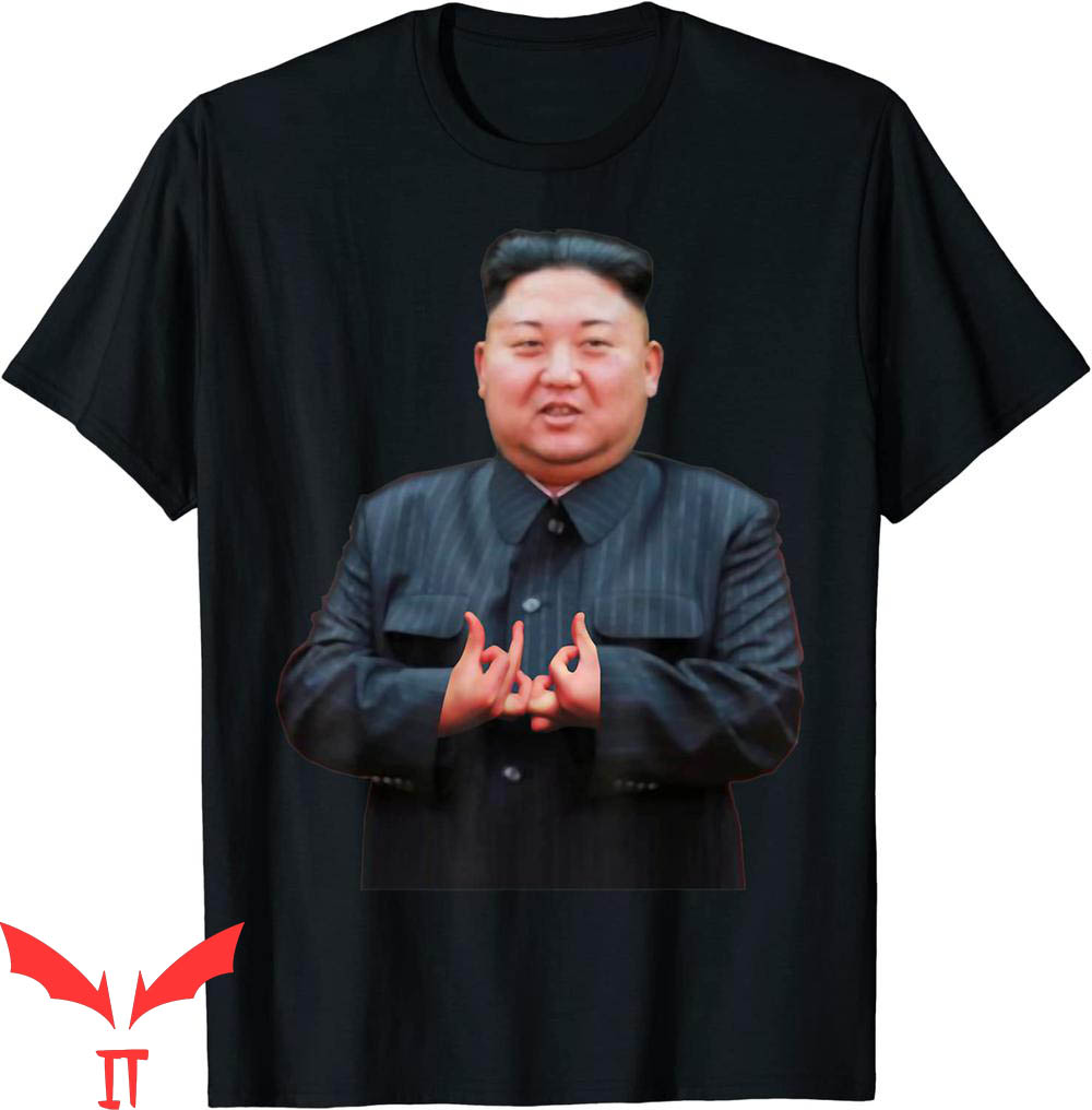 Kim Jong Un Blood T-Shirt Funny Graphic Cool Style Shirt