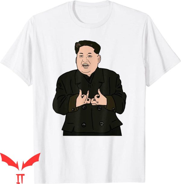 Kim Jong Un Blood T-Shirt Funny Graphic Cool Tee Shirt