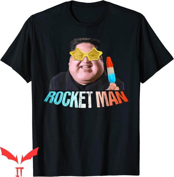 Kim Jong Un Blood T-Shirt Rocket Man Kim Jong Un Tee Shirt