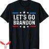 Let’s Go Brandon T-Shirt Anti Biden US American Flag Tee