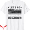 Let’s Go Brandon T-Shirt Biden Chant Blackout American Flag