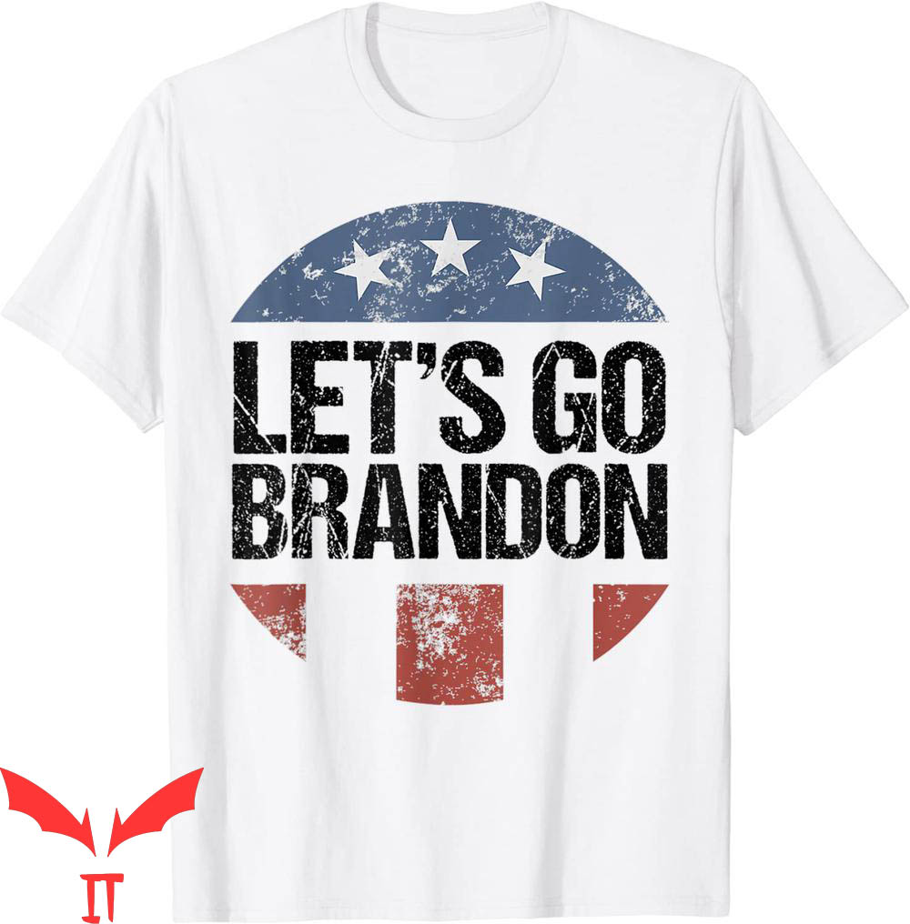 Let's Go Brandon T-Shirt Funny Colorful Design Tee Shirt