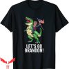 Let’s Go Brandon T-Shirt Funny T.rump US Flag Tee Shirt