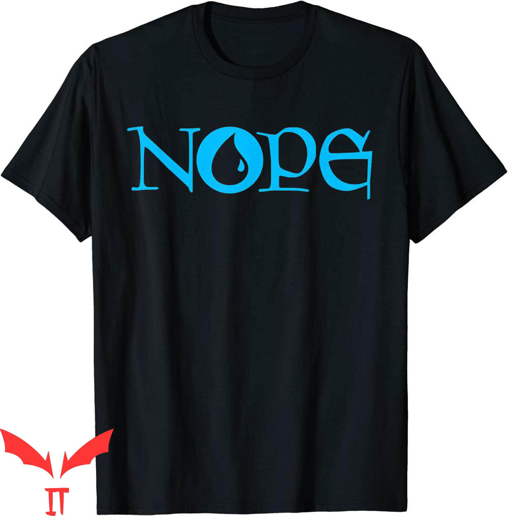 MTG Nope T-Shirt Nope Dark Blue Magic Island Mana Symbol Tee