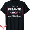 Make America Florida T-Shirt DeSantis 2024 Design Tee Shirt