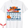 Make America Florida T-Shirt DeSantis 2024 Vintage T-Shirt