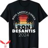 Make America Florida T-Shirt Ron DeSantis 2024 Palm Tree