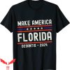 Make America Florida T-Shirt Ron Desantis Funny Vintage