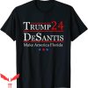 Make America Florida T-Shirt Trump DeSantis 2024 Election