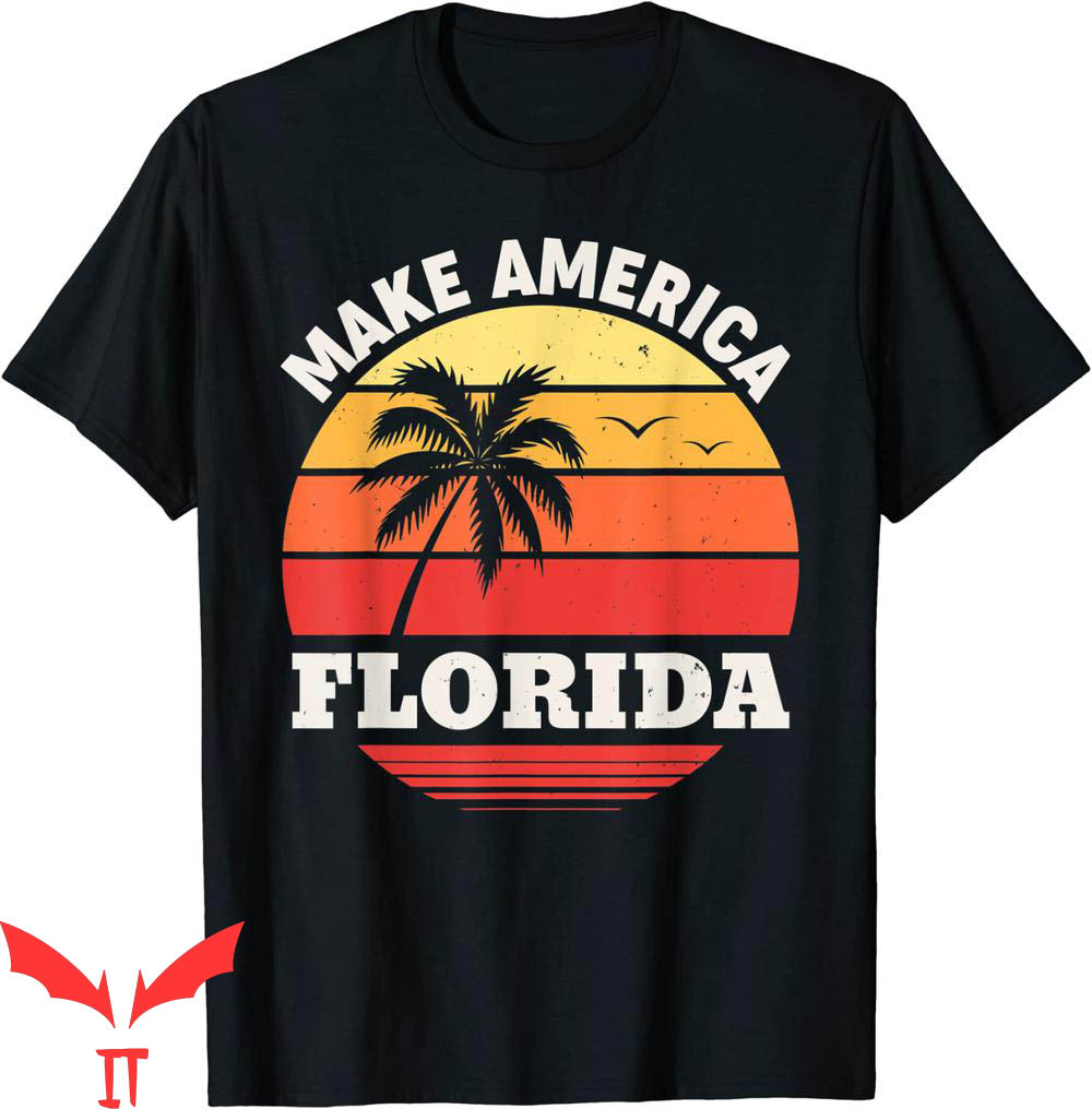 Make America Florida T-Shirt Vintage DeSantis 2024 Ron Don