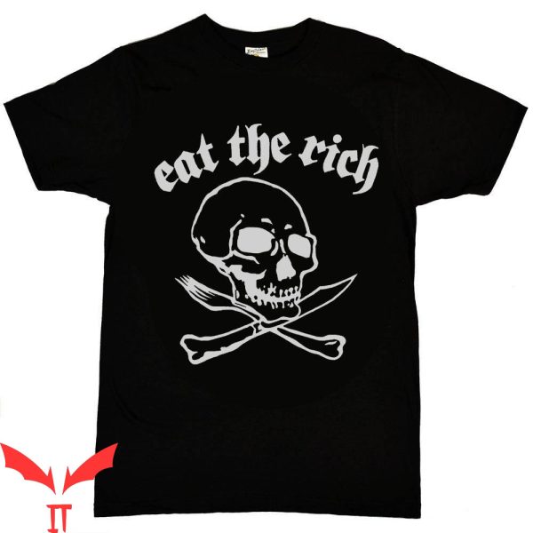 Make The Rich Pay T-Shirt Eat The Rich Funny Graphic Shirt