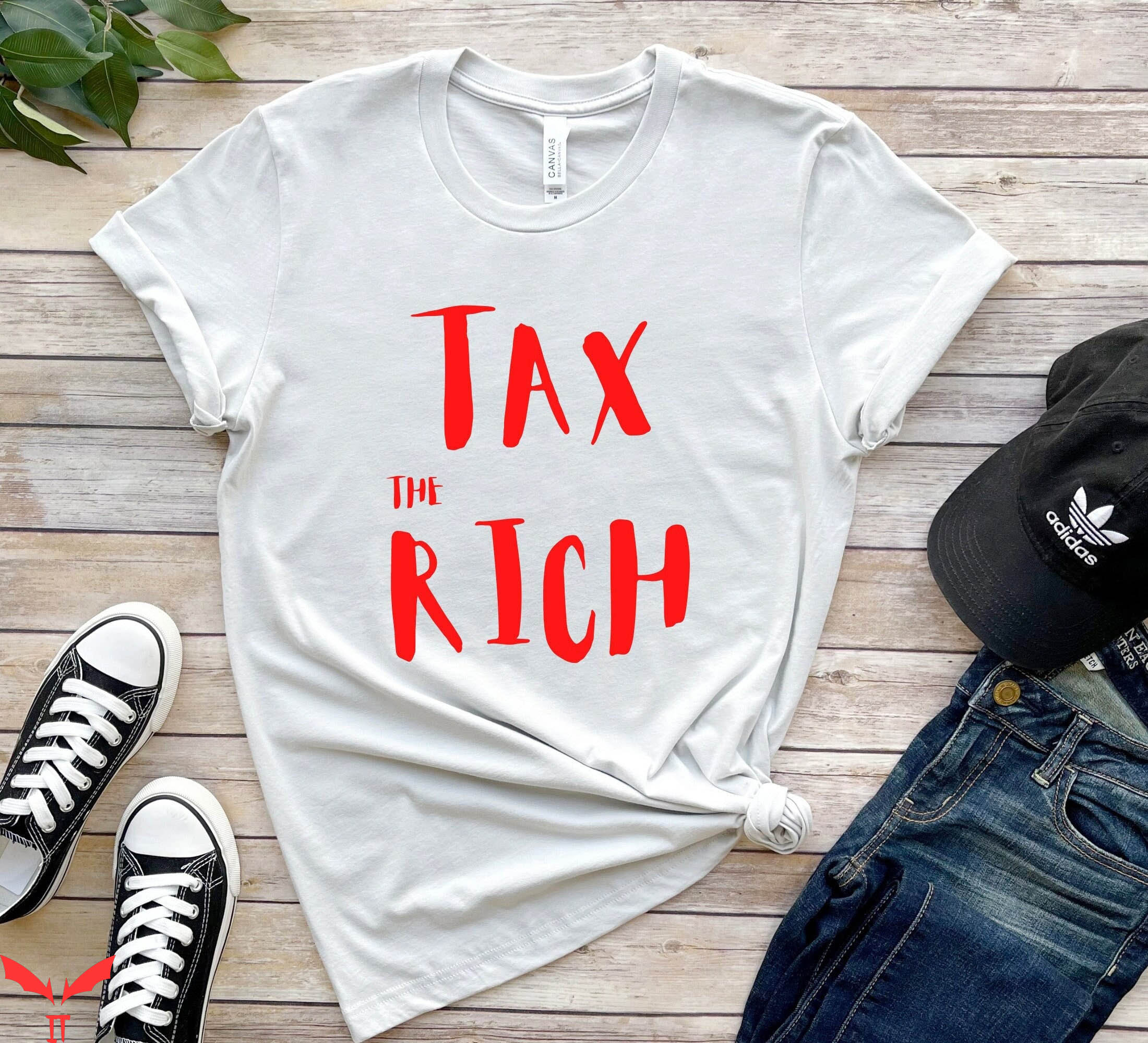 Make The Rich Pay T-Shirt Space Graphic Funny Style T-Shirt