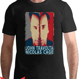 Nicolas Cage John Travolta T-Shirt Funny Cage Classic Tee