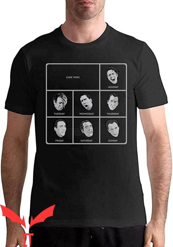Nicolas Cage John Travolta T-Shirt Funny Cage Face Off