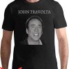 Nicolas Cage John Travolta T-Shirt Funny Cage Meme Tee