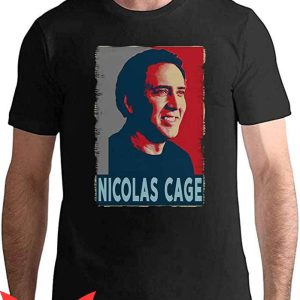 Nicolas Cage John Travolta T-Shirt Funny Cage Retro Tee